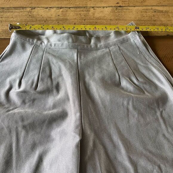 Vintage David David Silver Stirrup Pants - excellent condition - Picture 4 of 9